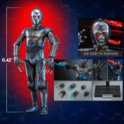 Hot Toys Star Wars 0-0-0 Triple Zero Die Cast 1/6 Exclusive Figure CMS016-D58