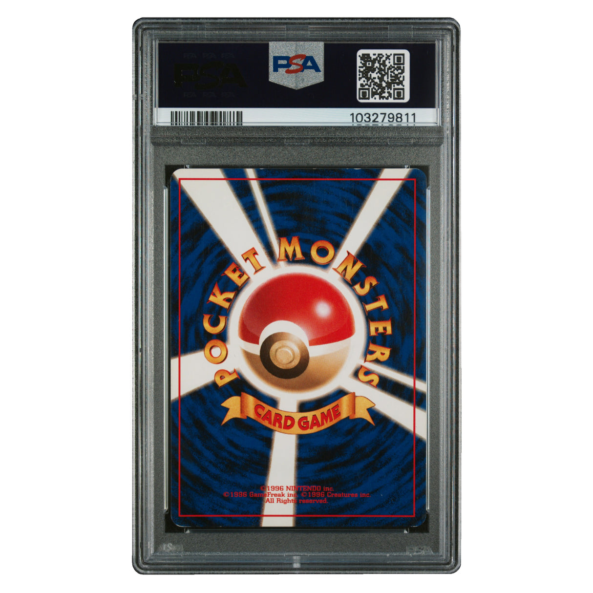 1998 Pokemon Japanese Gym #22 Lt. Surge's Fearow Holo PSA 6