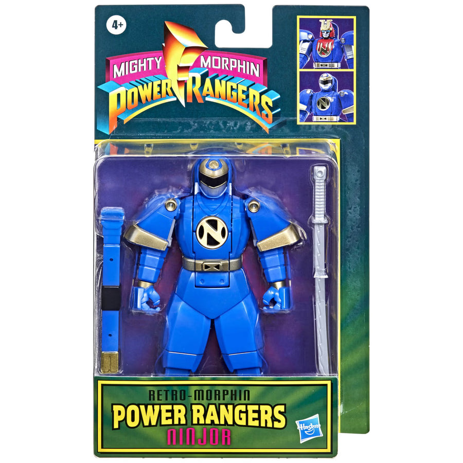 Hasbro Power Rangers Retro Mighty Morphin Ninjor Fliphead Action Figure