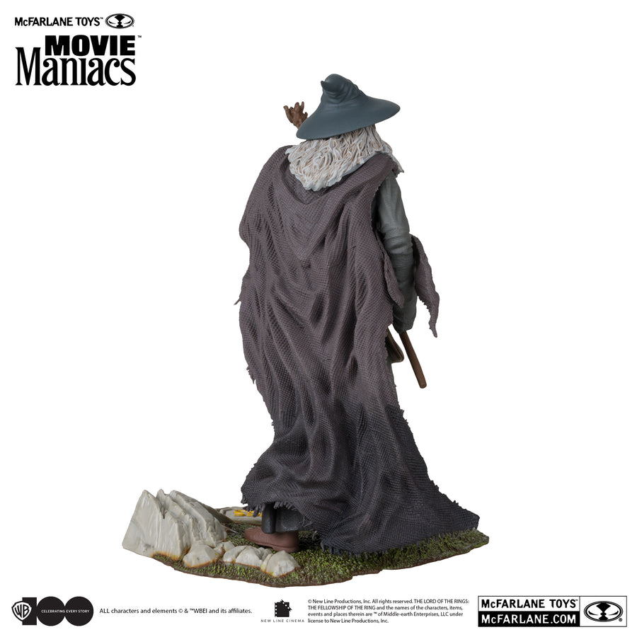 McFarlane Movie Maniacs Warner Bros 100 Lord of the Rings Gandalf 6 Limited Edition Action Figure