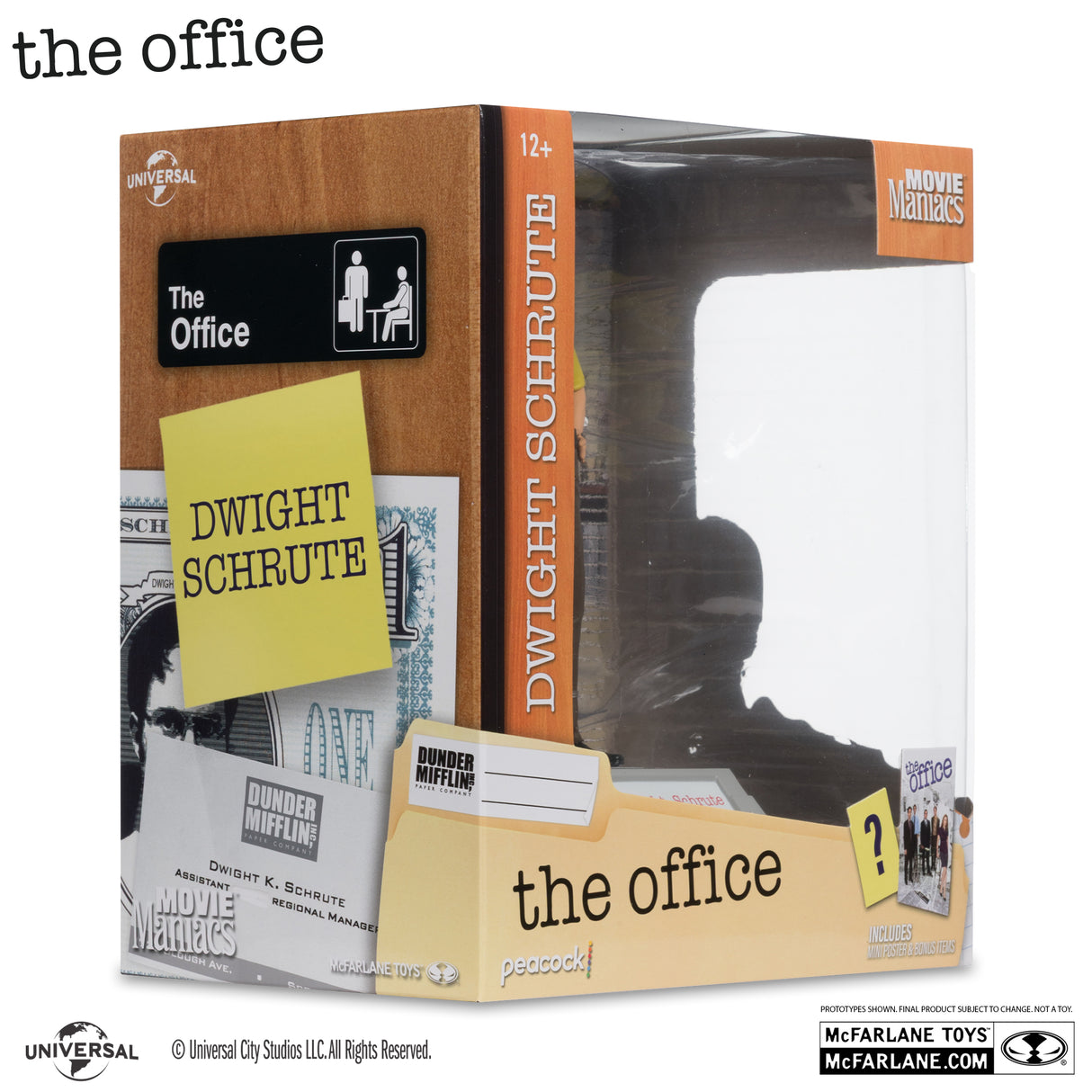 McFarlane Movie Maniacs Dwight The Office 6 Inch Figure