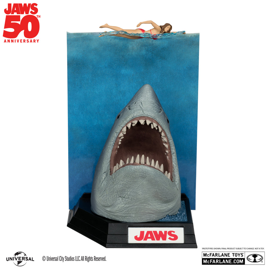 McFarlane Jaws 50th Anniversary Movie Maniacs 6" Scale PVC Posed Figure