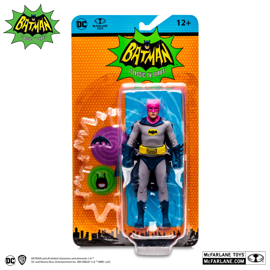 McFarlane Toys DC Retro Classic Batman 66 Radioactive Batman 6 Inch Action Figure