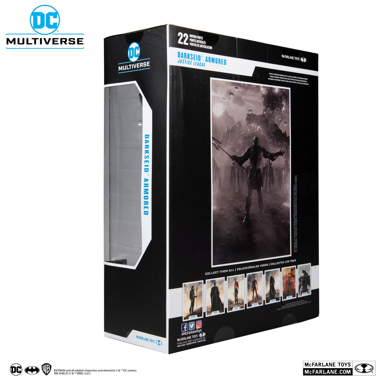 McFarlane DC Justice League Movie Darkseid Megafig SDCC Armored Variant