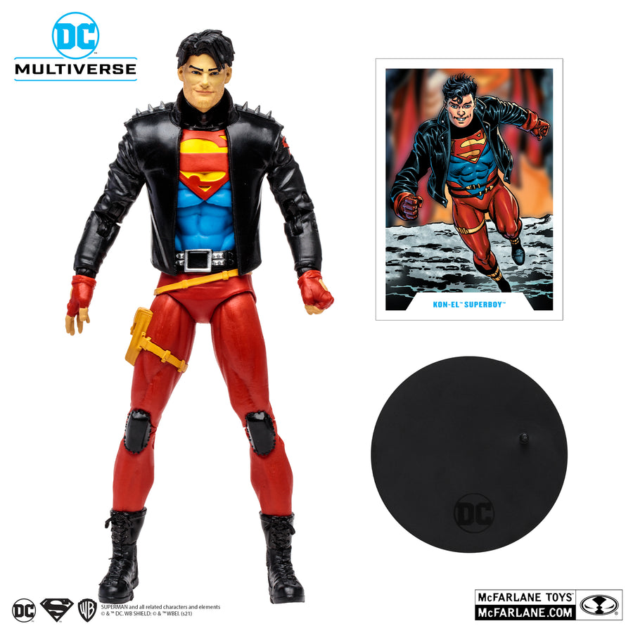 McFarlane Toys DC Multiverse Kon-El Superboy 7 Inch Action Figure