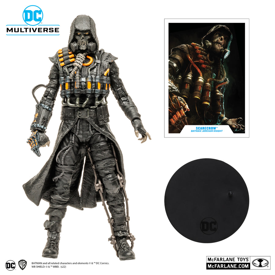 McFarlane Toys Multiverse DC Gaming Scarecrow 7 Inch Action Figure Arkham Knight