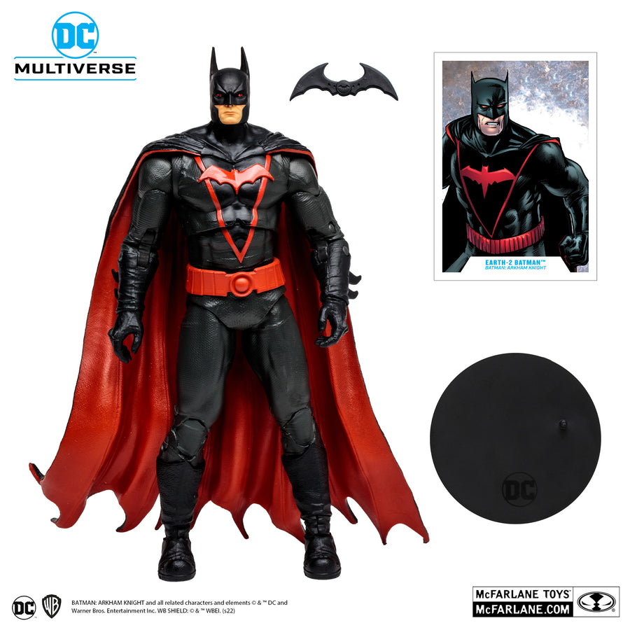 McFarlane Toys DC Multiverse Gaming DC Earth-2 Batman Arkham Knight 7 Inch Action Figure