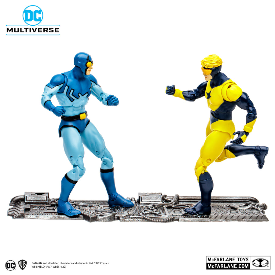 McFarlane Toys DC Collector Blue Beetle and Booster Gold 7 Inch Action Figure 2-Pack Set