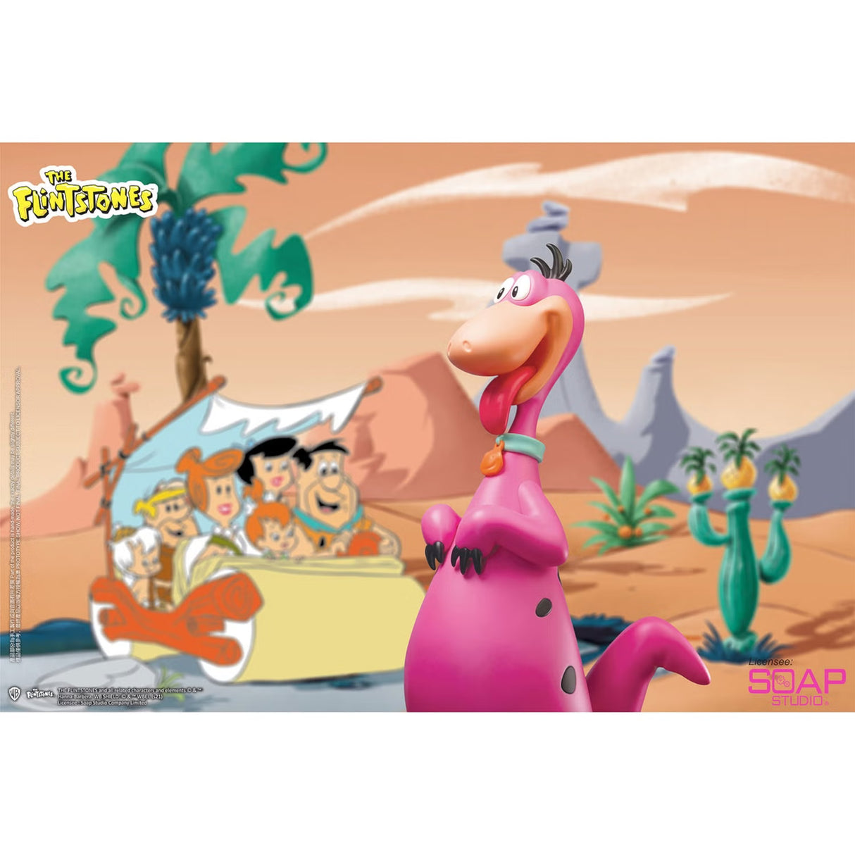Soap Studio The Flintstones Dino Vinyl Figure 68cm