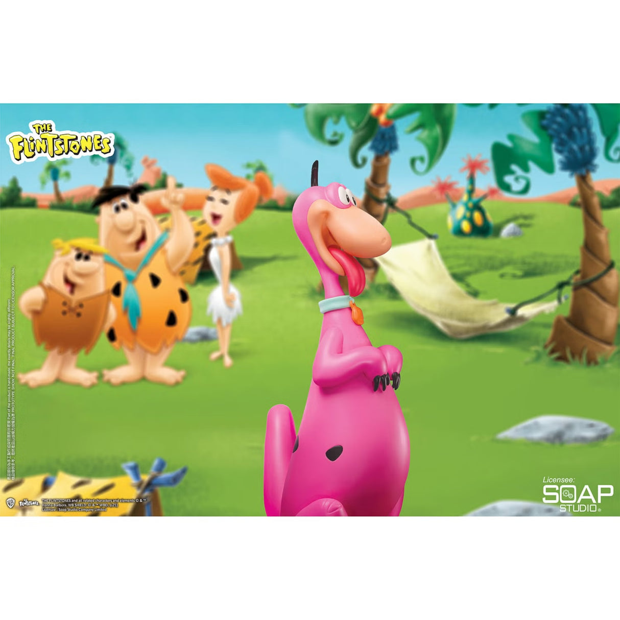 Soap Studio The Flintstones Dino Vinyl Figure 68cm