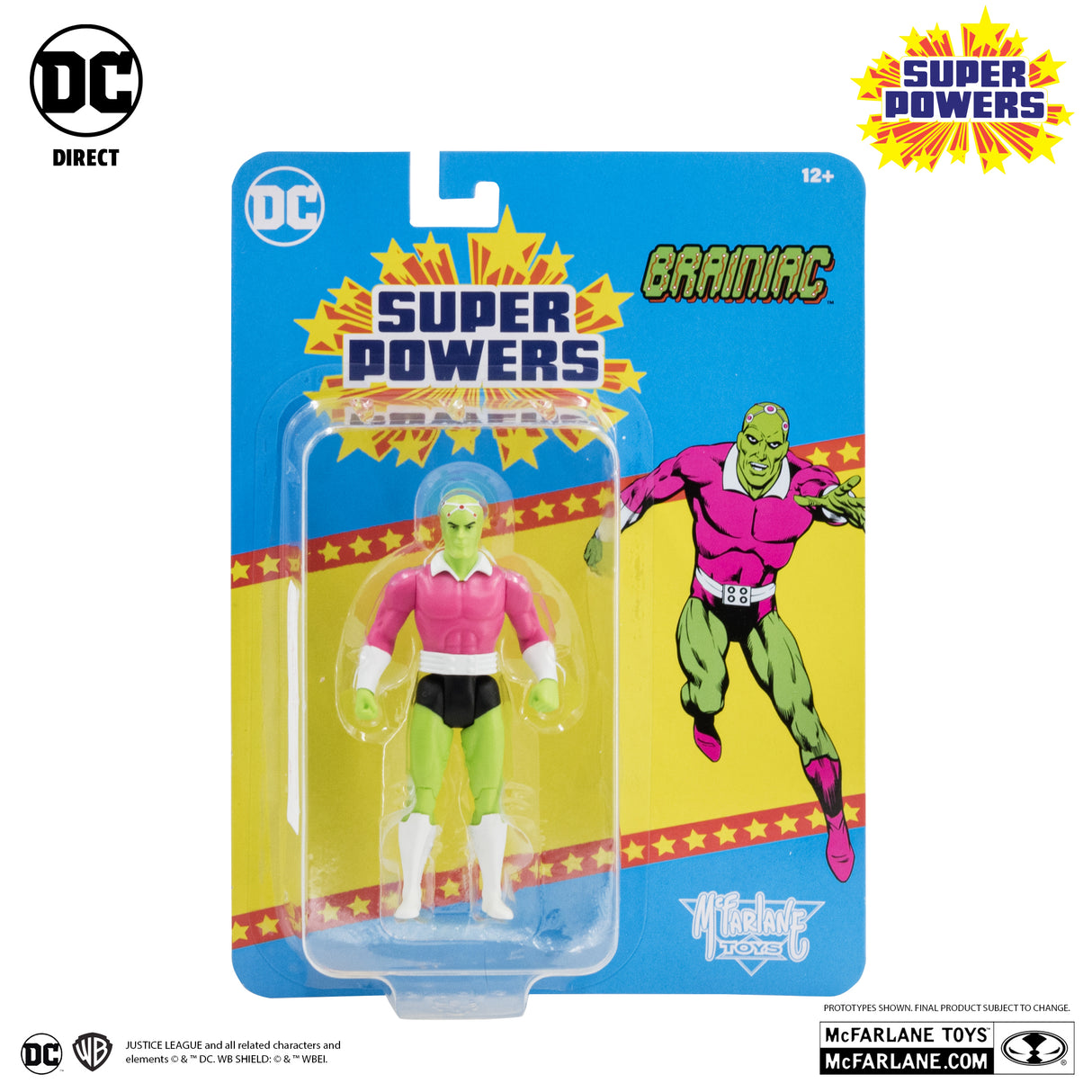 McFarlane DC Super Powers Brainiac First Appearance Action Figure