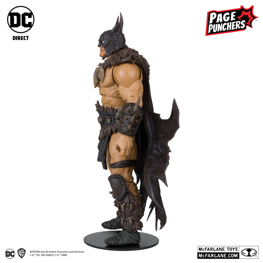 McFarlane DC Direct Batman Fighting the Frozen Page Punchers Batman 7 Inch Action Figure with Comic