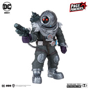 McFarlane DC Direct Batman Fighting the Frozen Page Punchers Mr Freeze 7 Inch Action Figure with Comic