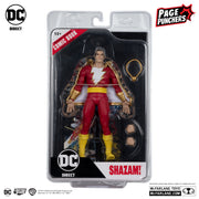 McFarlane Shazam! Dawn of DC 7 Inch Action Figure with Comic Page Punchers