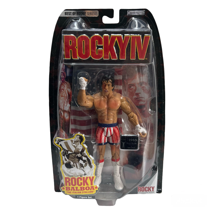 Jakks Pacific Rocky IV: Rocky Balboa in USA Shorts Action Figure