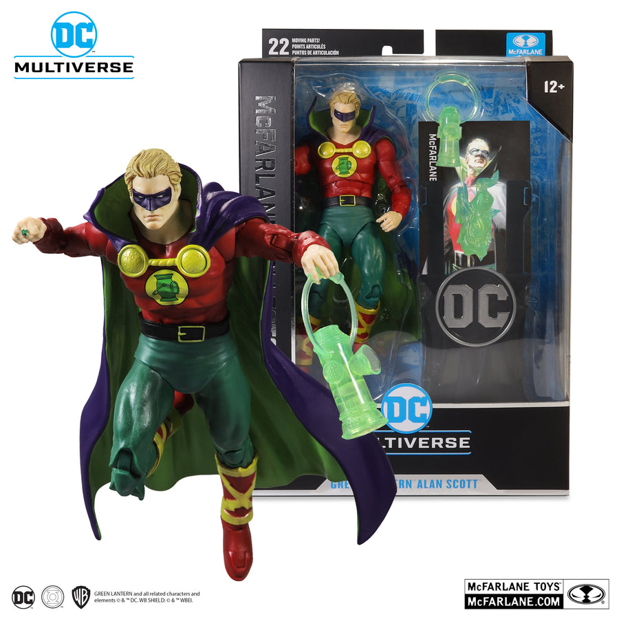 McFarlane Toys DC Multiverse Green Lantern Alan Scott Collector's Edition 7 Inch Action Figure #2 Day of Vengeance