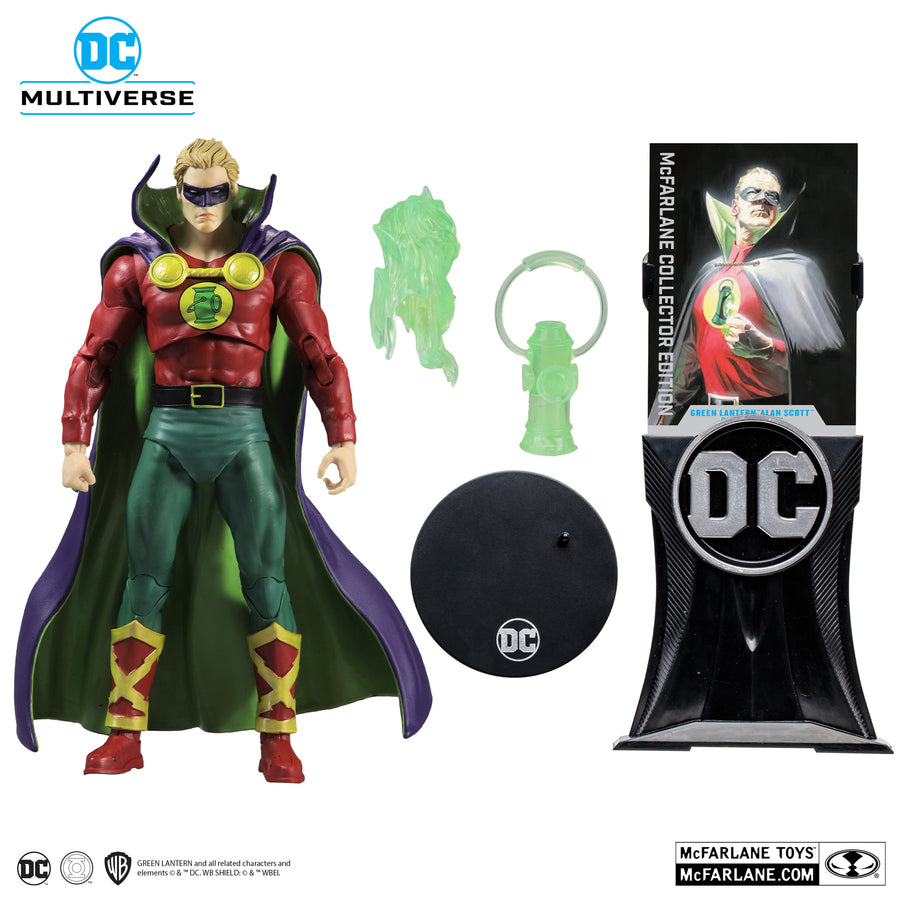 McFarlane Toys DC Multiverse Green Lantern Alan Scott Collector's Edition 7 Inch Action Figure #2 Day of Vengeance