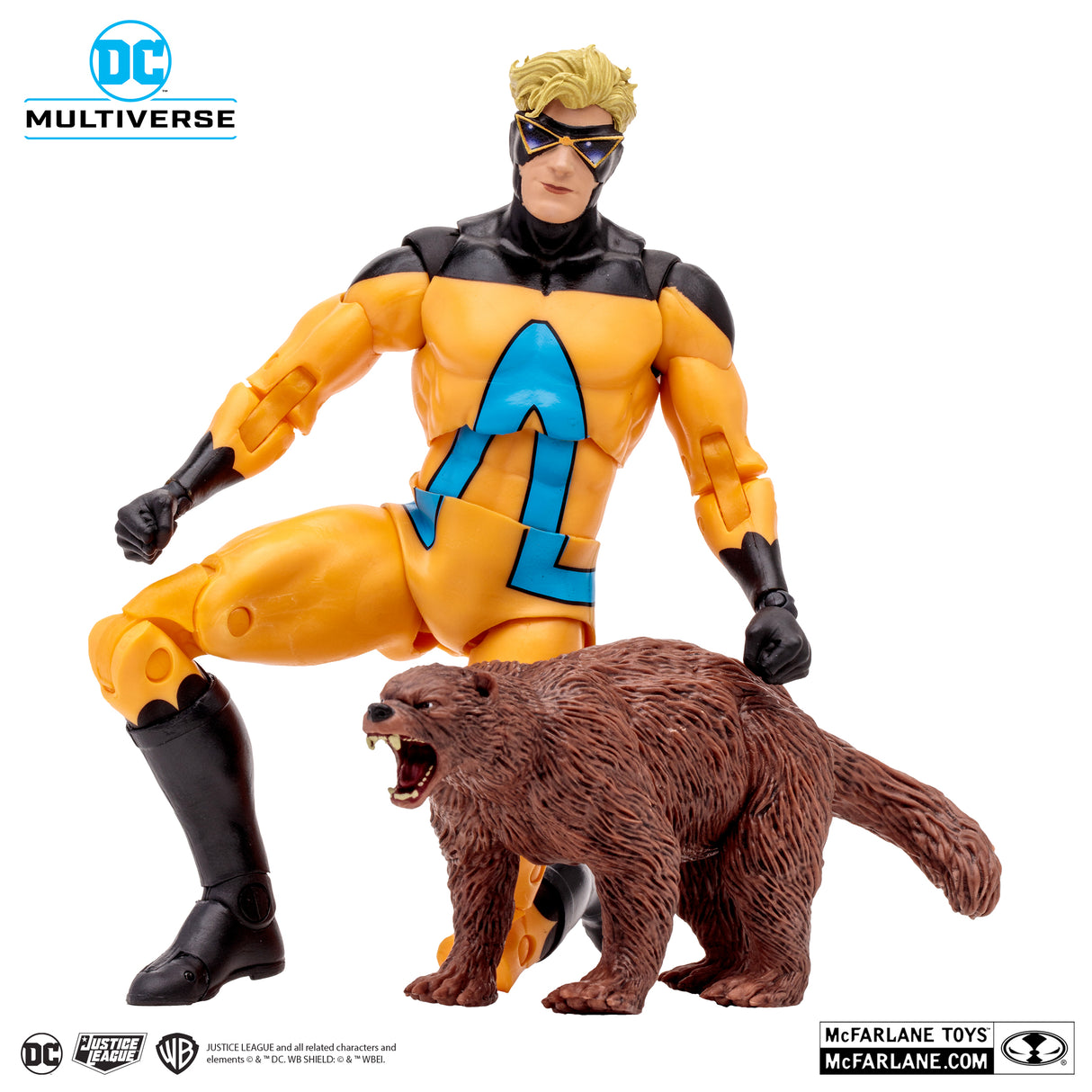 McFarlane Animal Man (The Human Zoo) Gold Label 7 Inch Action Figure