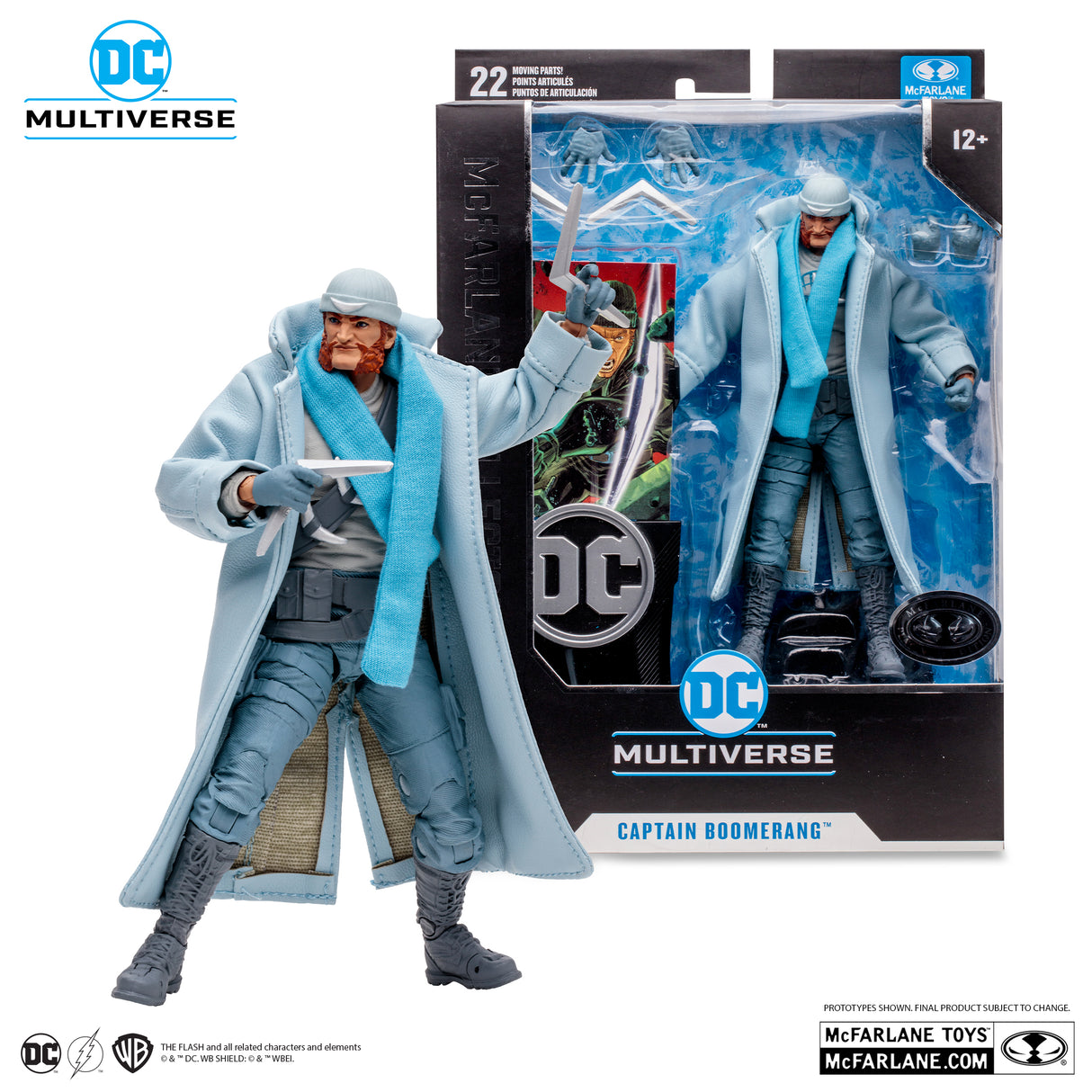 McFarlane DC Captain Boomerang The Flash 7 Inch Action Figure
