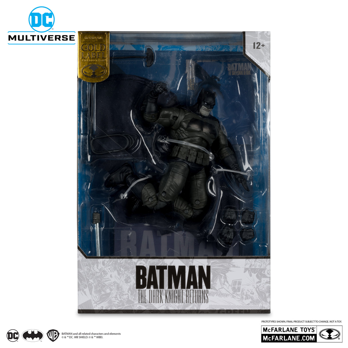 McFarlane Batman The Dark Knight Returns Gold Label McFarlane Cover Recreations