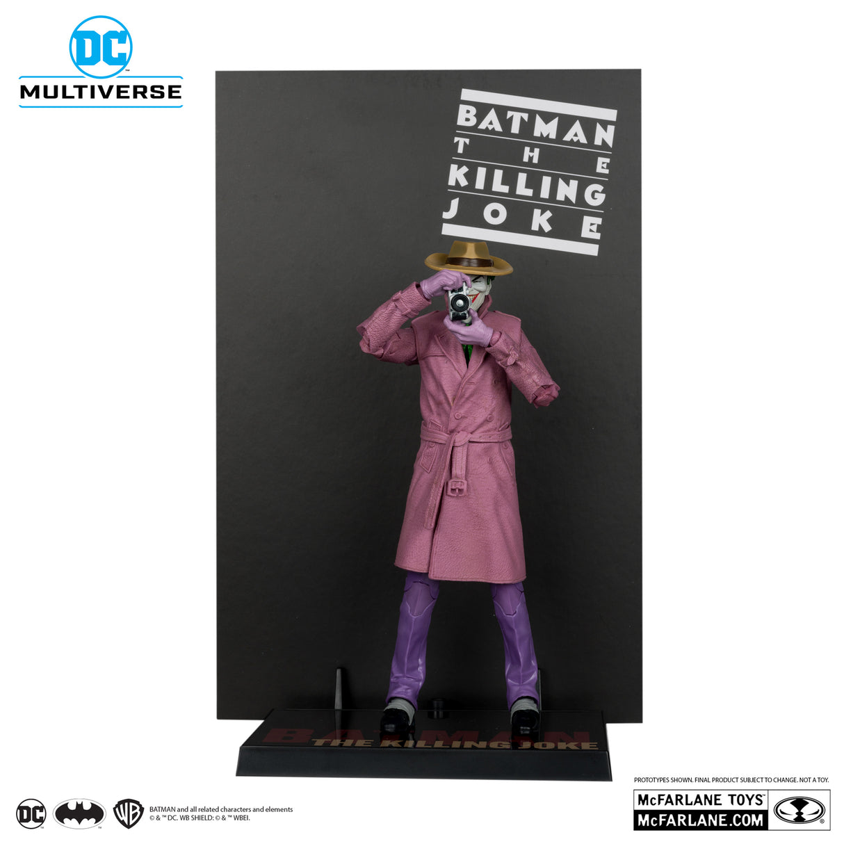 McFarlane The Joker Batman The Killing Joke Gold Label McFarlane Cover Recreations