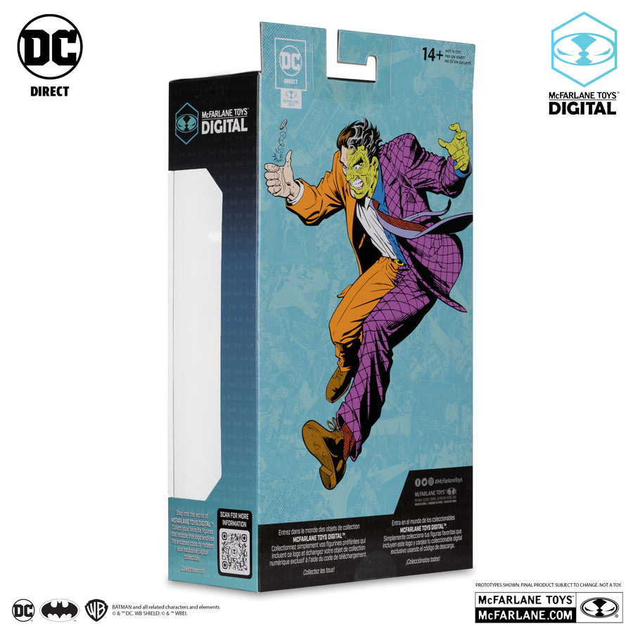 McFarlane Two-Face The Silver Age with McFarlane Toys Digital Collectible Action Figure