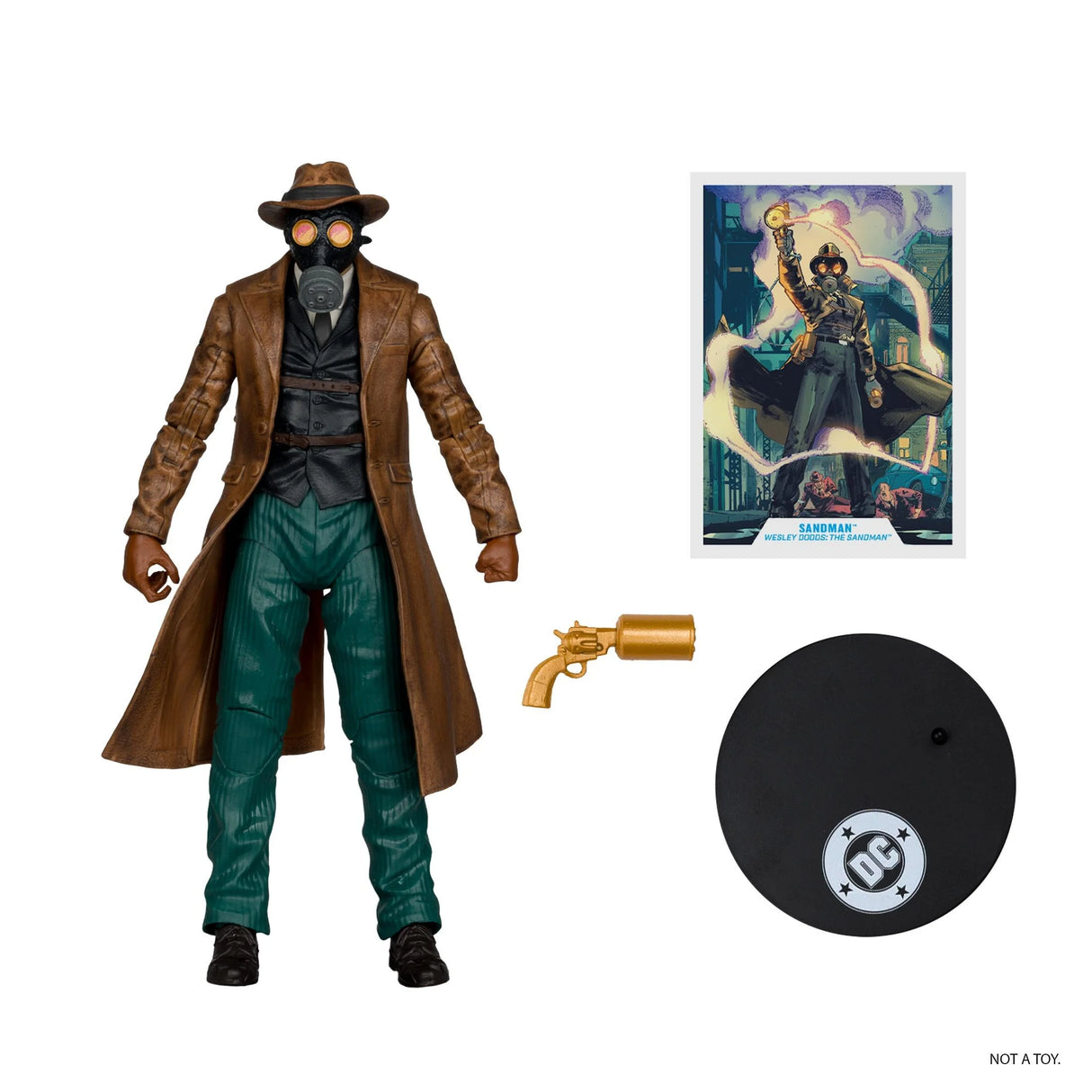 McFarlane DC Multiverse Sandman 7 Inch Gold Label Action Figure