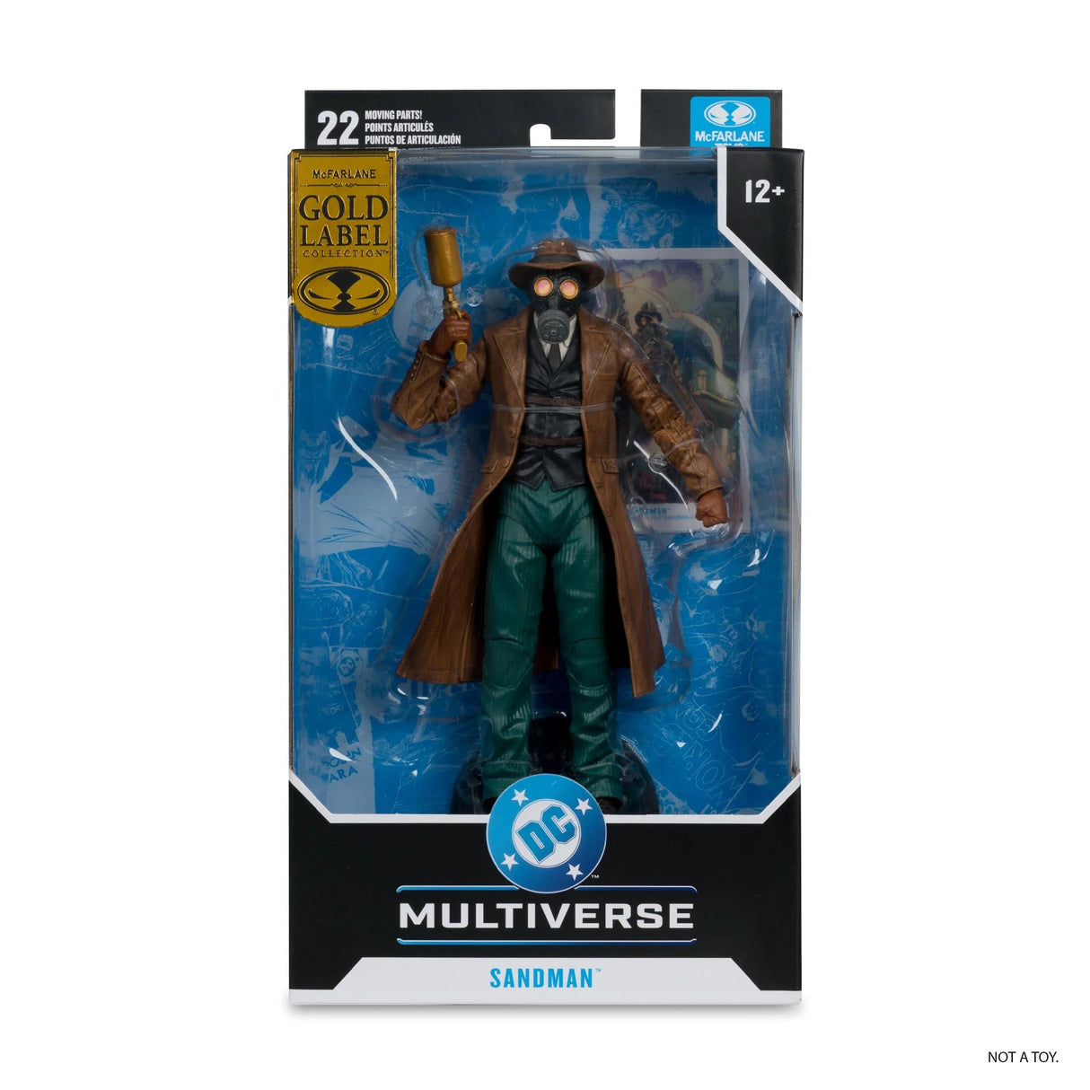 McFarlane DC Multiverse Sandman 7 Inch Gold Label Action Figure