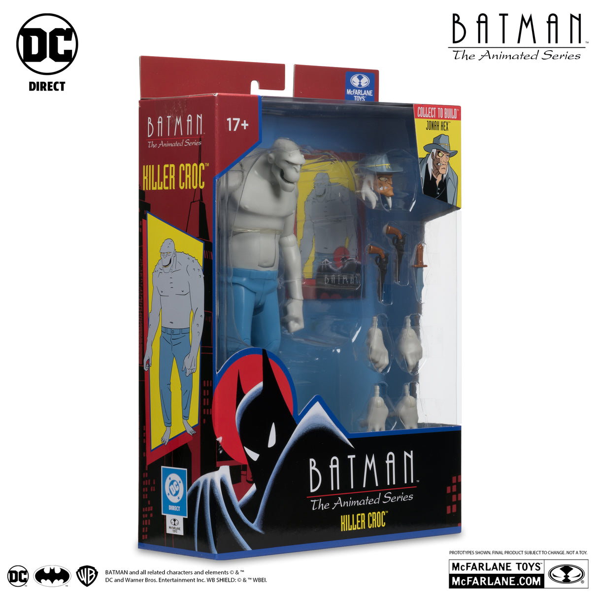 McFarlane Batman The Animated Series Killer Croc Action Figure