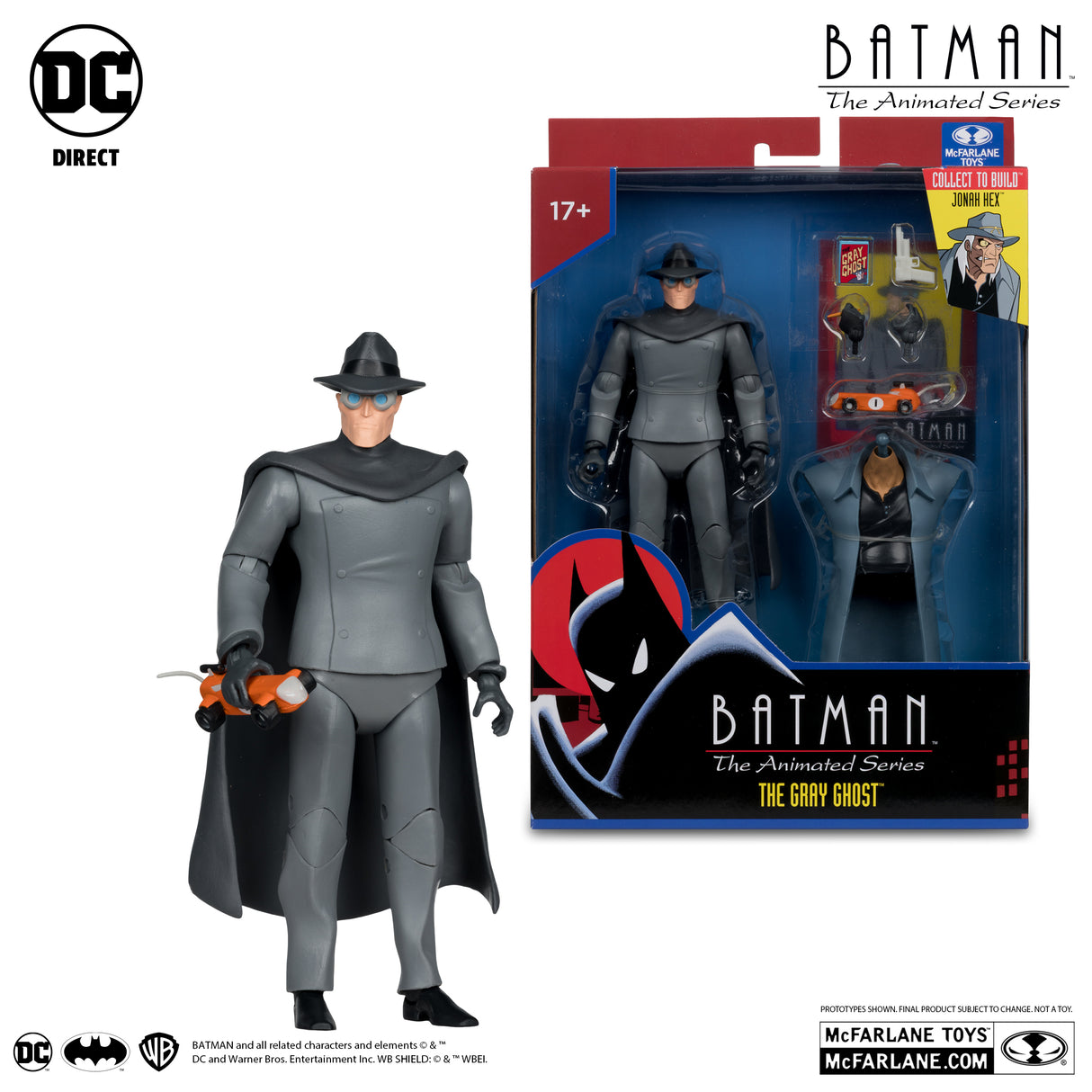 McFarlane Animated Batman Wave 5 Build a Figure Jonah Hex Full Set of 6 Action Figures