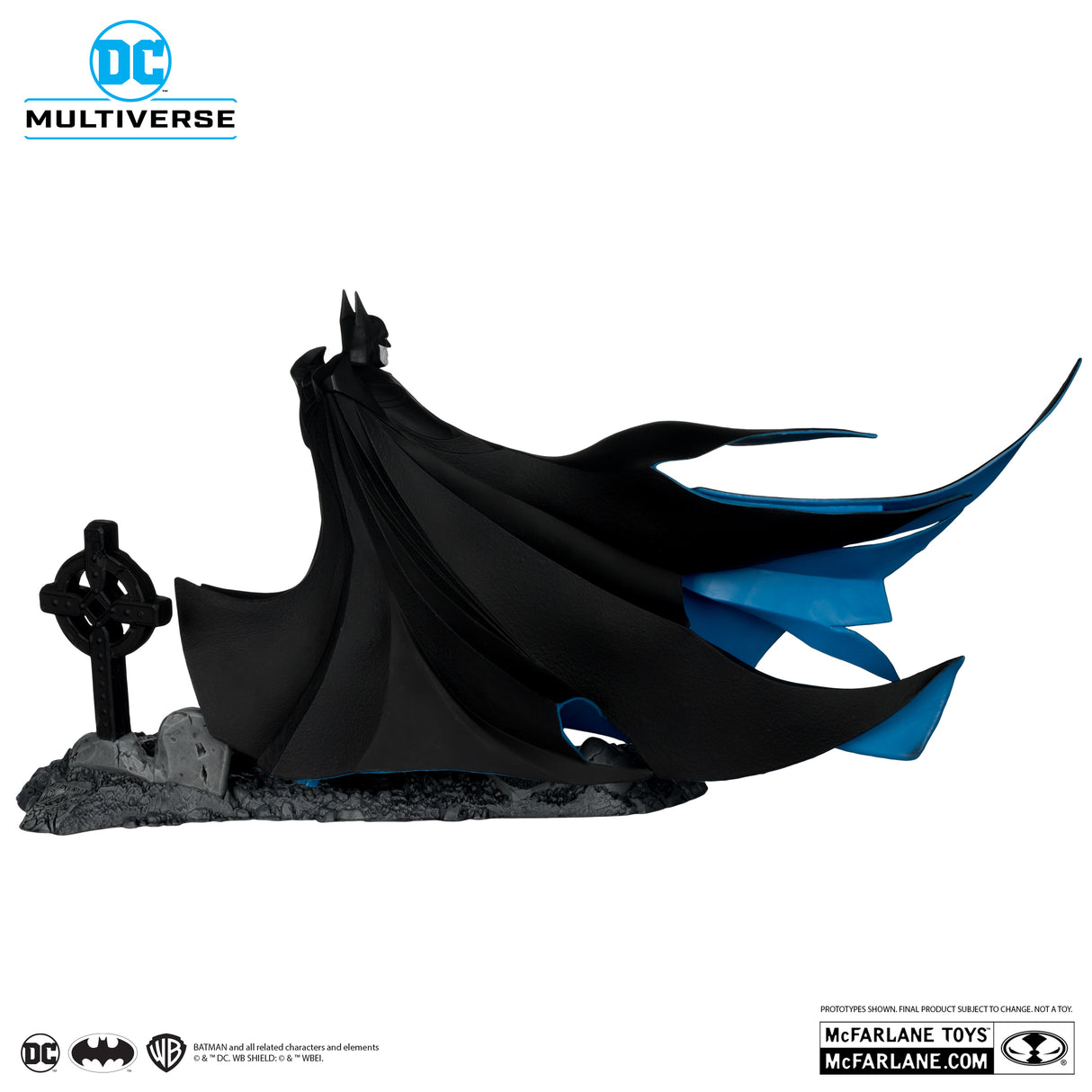 McFarlane Batman Year Two Black and White Accent Edition Gold Label Action Figure