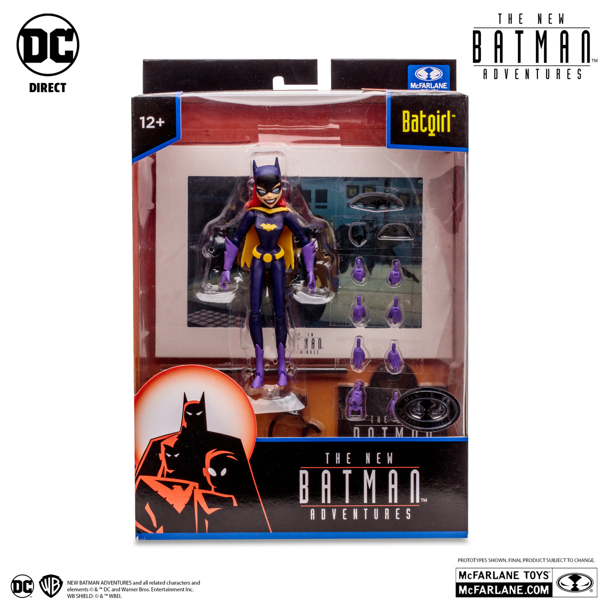 McFarlane The New Batman Adventures Batgirl Action Figure Platinum