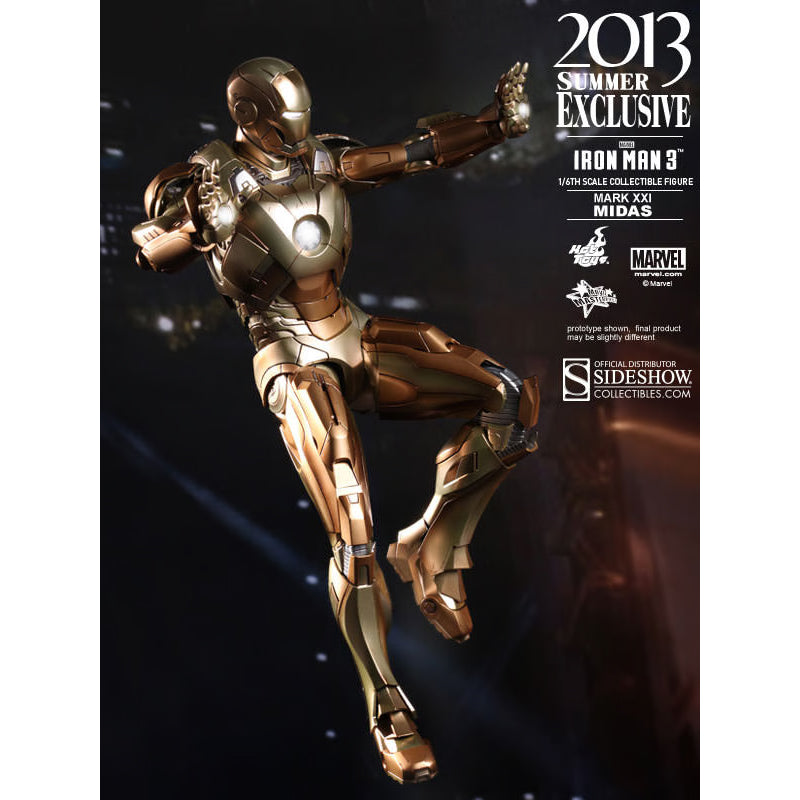 Hot Toys Iron Man 3 Midas Mark XXI Action Figure MMS208