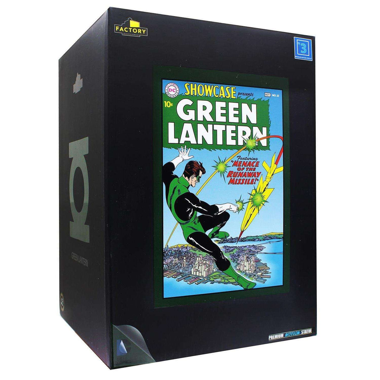 Green Lantern Silver Age Showcase Number 22 Premium Motion 8 Inch Statue