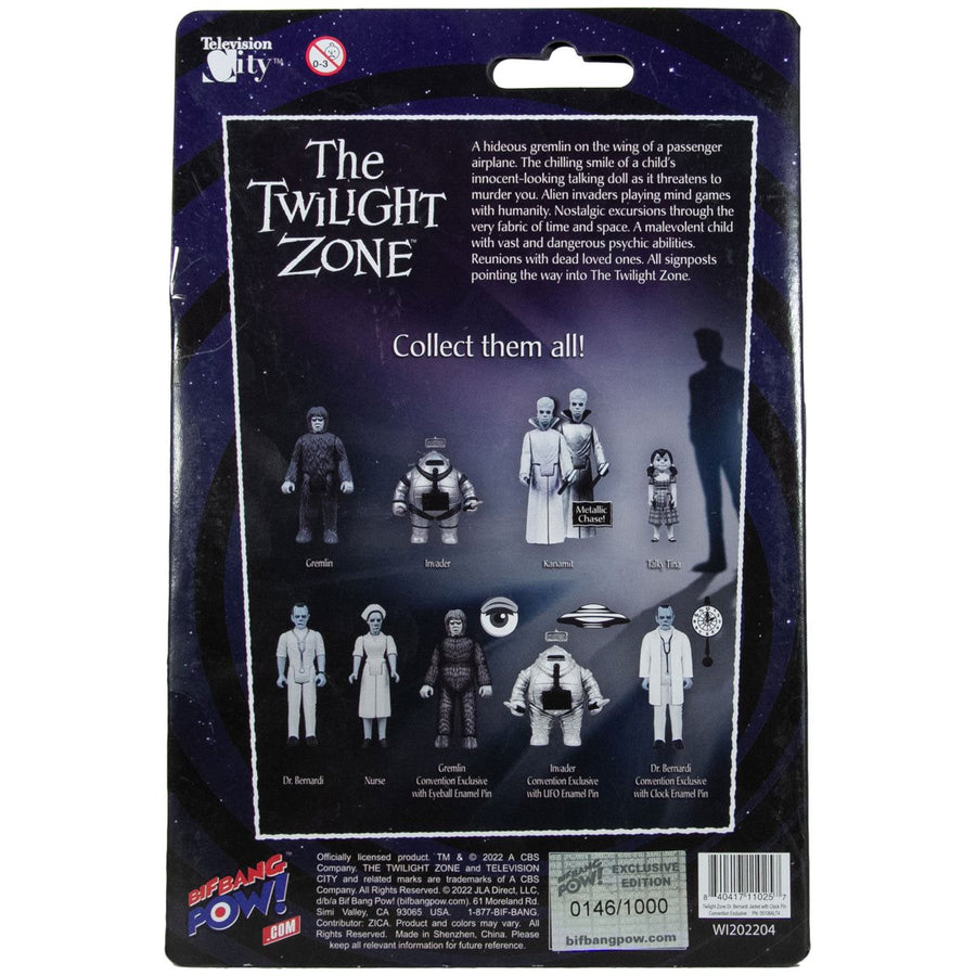 The Twilight Zone Eye of the Beholder Doctor 4-Inch Figure Convention Exclusive
