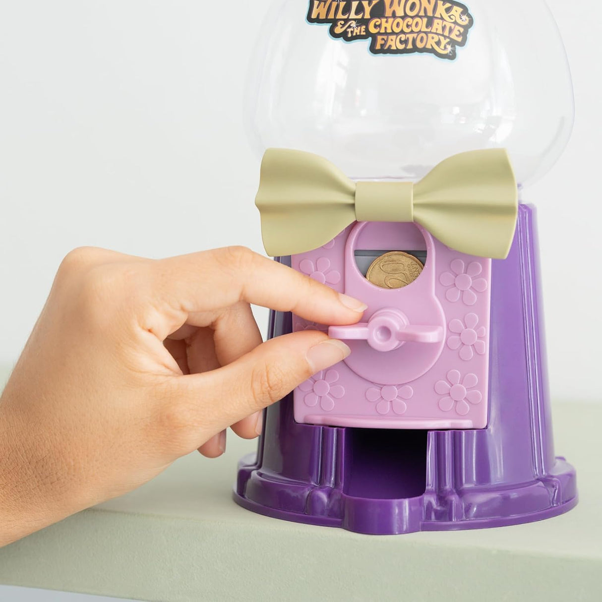 Willy Wonka Dispensing Machine Gumball Sweets by Grupo Erik