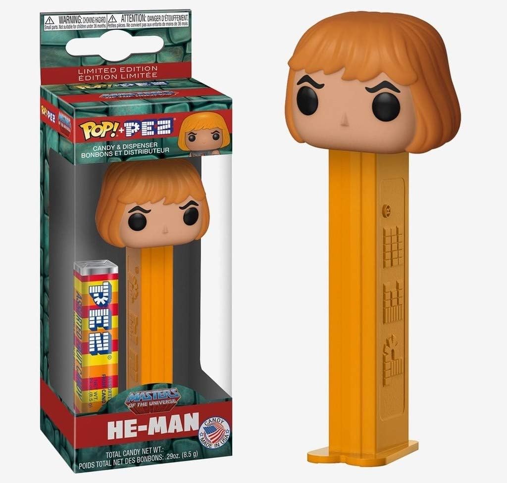 Funko Pop Pez He-man Masters of The Universe Candy & Dispenser