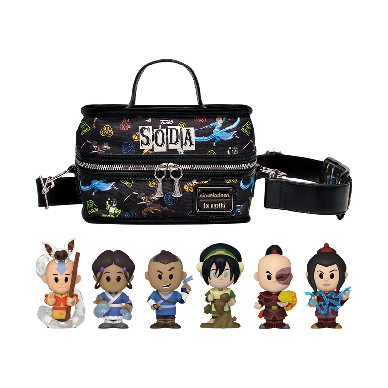 Funko Vinyl Soda Avatar The Last Airbender 6-Pack with Cooler