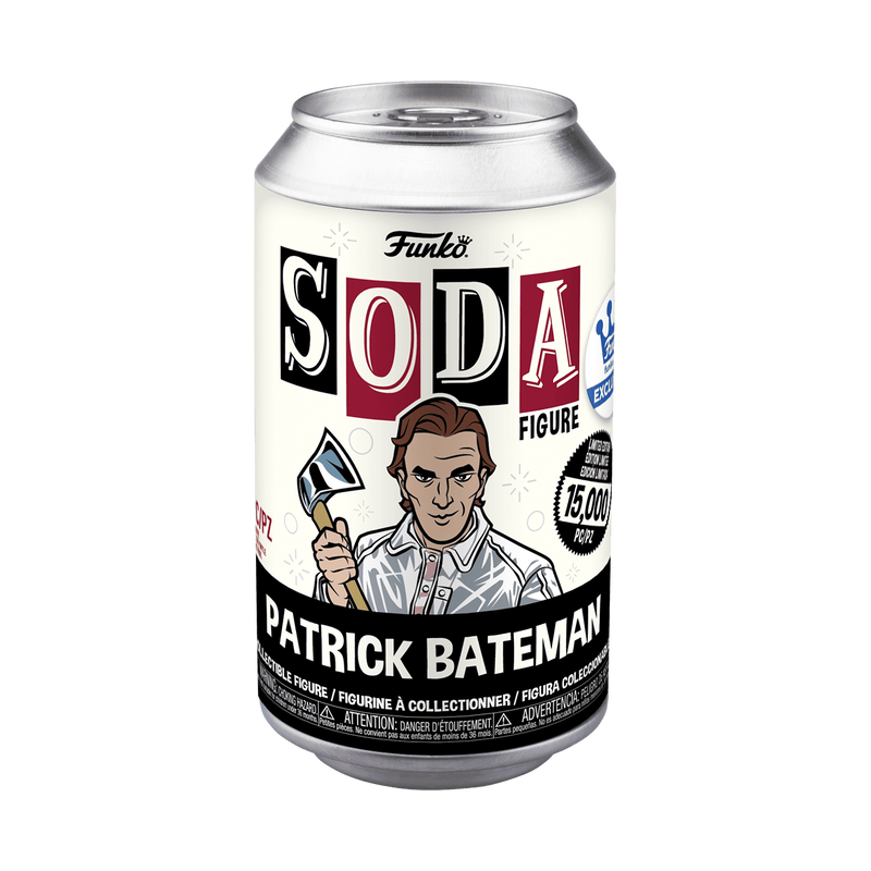 Funko American Psycho Patrick Bateman Vinyl Soda Figure with Chance of Case