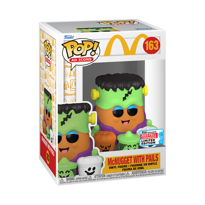 Funko POP McDonalds McNugget with Pails Exclusive Vinyl Figure