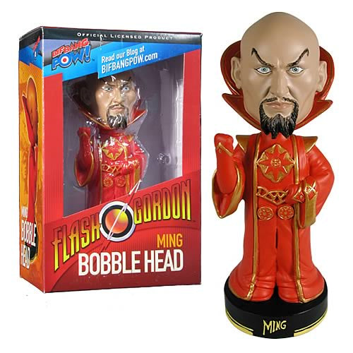 Flash Gordon Ming the Merciless Bobble Head by Bif Bang Pow Limited Edition