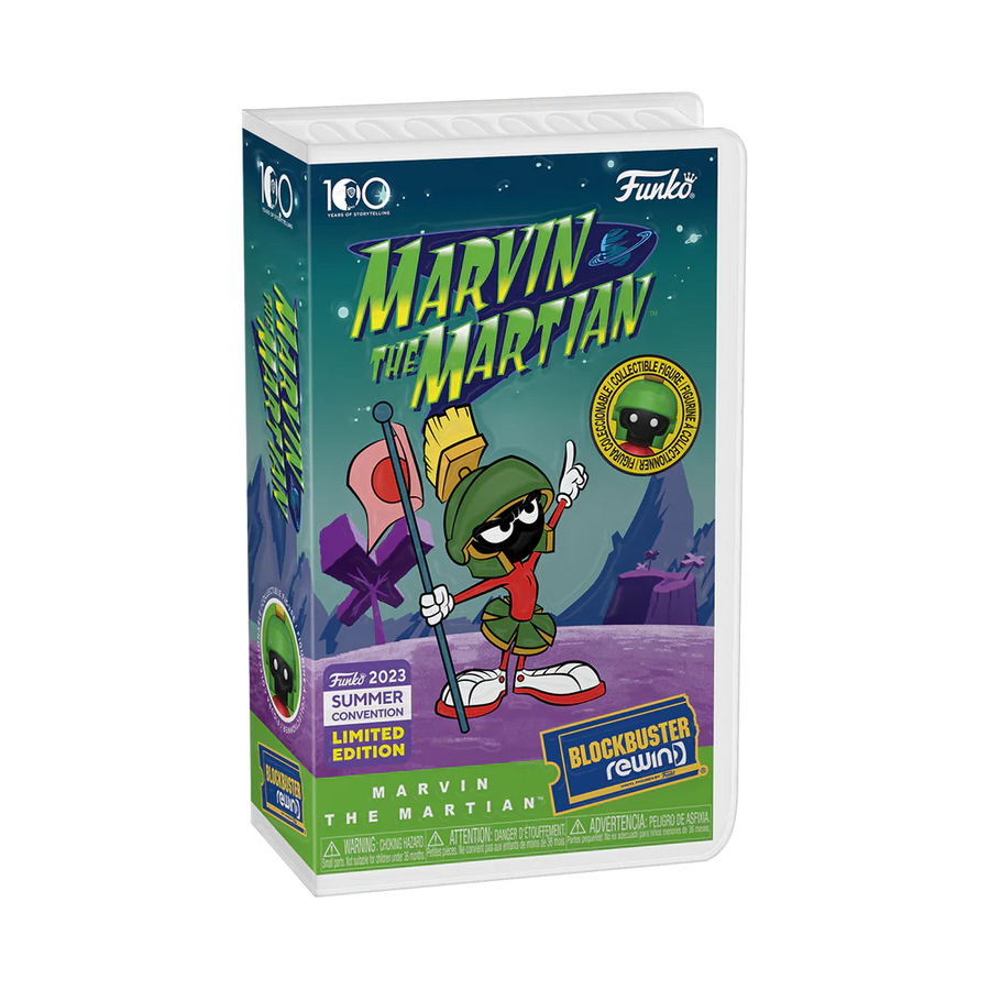 Funko Blockbuster Rewind SDCC Marvin the Martian Vinyl Figure Chance of Chase