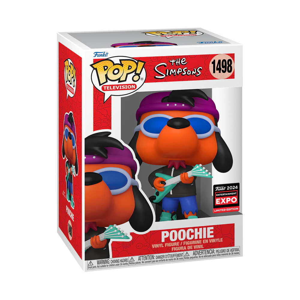 Funko POP! The Simpsons Poochie EXPO Exclusive Vinyl Figure