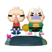 Funko POP! Ride Spongebob Squarepants Mermaid Man and Barnacle Boy Invisible Boatmobile Vinyl Figure