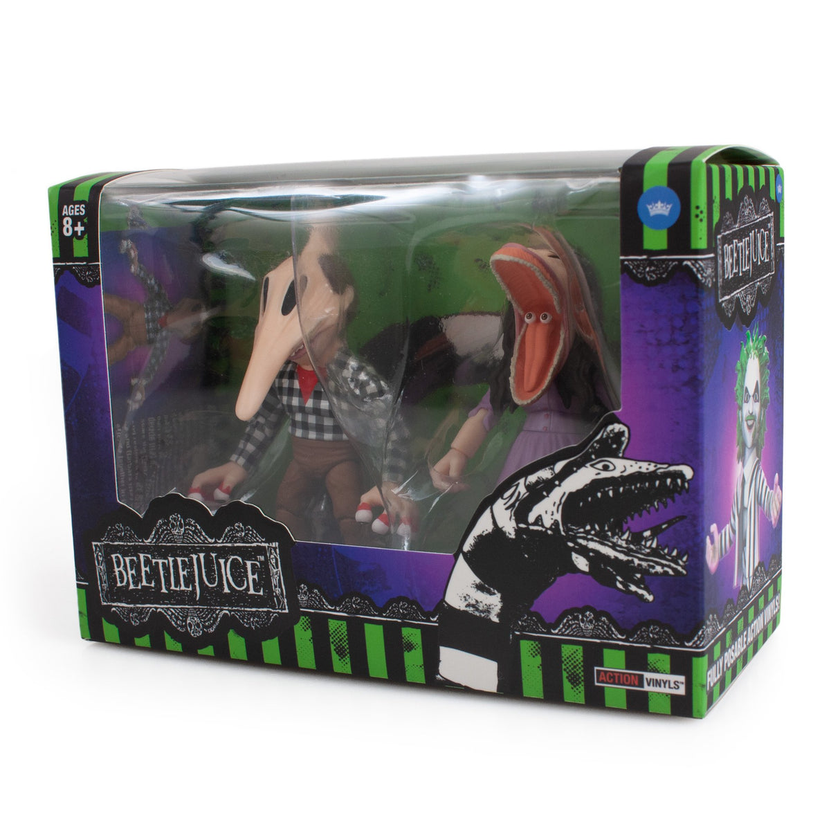 Beetlejuice Vinyl Action Figures: Scary Adam & Barbara The Loyal Subjects