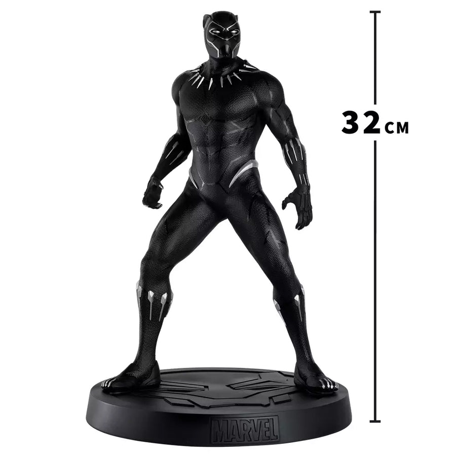 Eaglemoss Marvel Black Panther King T'Challa Mega 13 Inch Statue