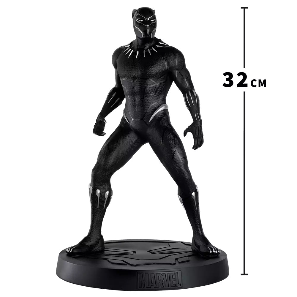 Eaglemoss Marvel Black Panther King T'Challa Mega 13 Inch Statue