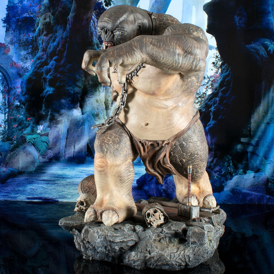 Diamond Lord of the Rings Deluxe Gallery Diorama PVC Statue Cave Troll 30cm