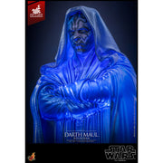 Star Wars Episode I: The Phantom Menace Darth Maul Hologram 1/6th Scale Hot Toys Light-Up Figure Hot Toys Exclusive