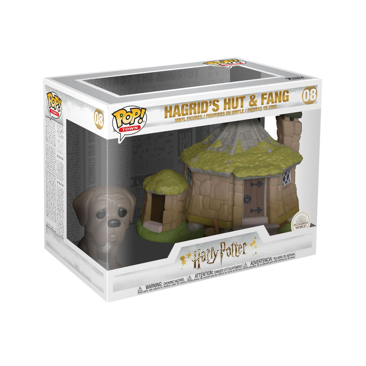 Funko POP Harry Potter Hagrid's Hut with Fang Pop! Town
